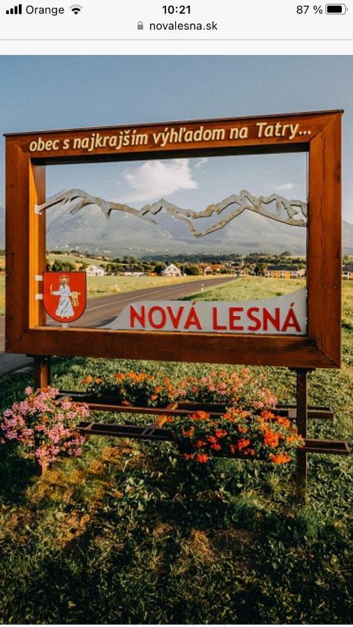 Housing Hella Apartman Nová Lesná Kültér fotó